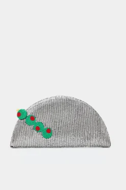 Hot SIMON MILLER Beadedbeaded lune clutch
