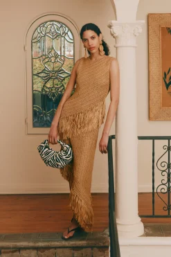 SIMON MILLER Bejabeja crochet dress