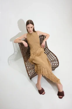 SIMON MILLER Bejabeja crochet dress