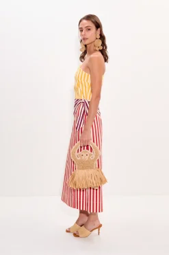 Hot SIMON MILLER Belembelem poplin midi dress