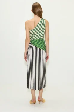 Hot SIMON MILLER Belembelem poplin midi dress