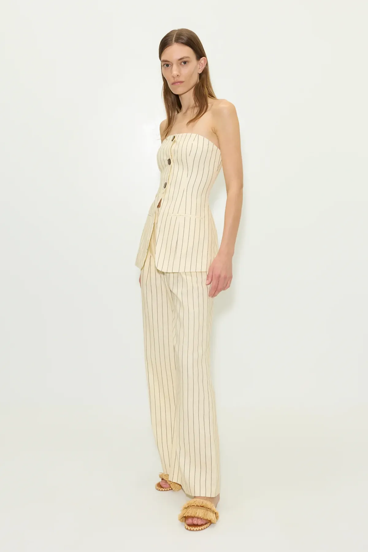 Best SIMON MILLER Bloobloo linen pant