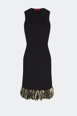 Sale SIMON MILLER Boaboa raffia midi dress