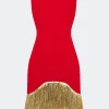 SIMON MILLER Bowiebowie fringe mini dress