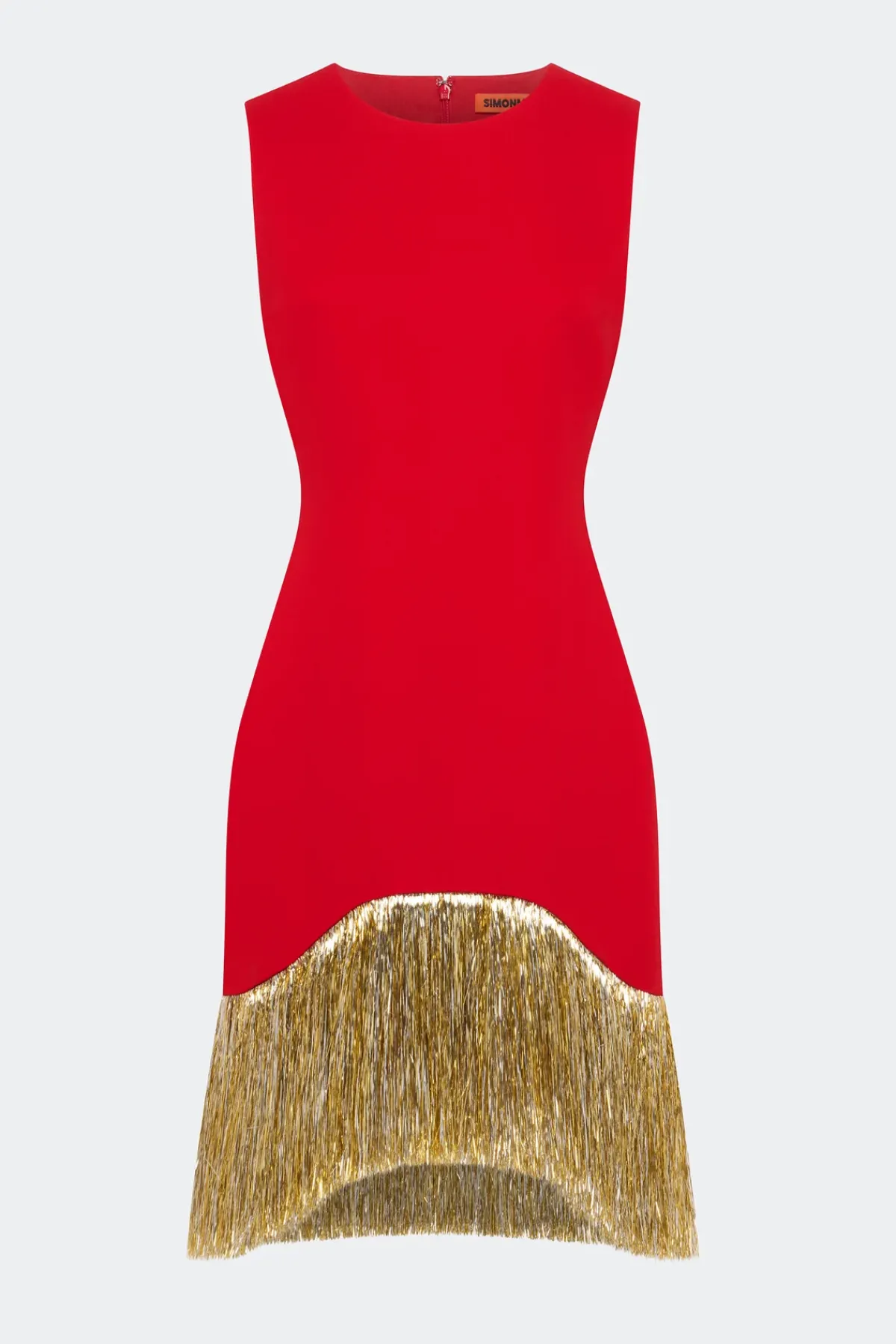 SIMON MILLER Bowiebowie fringe mini dress