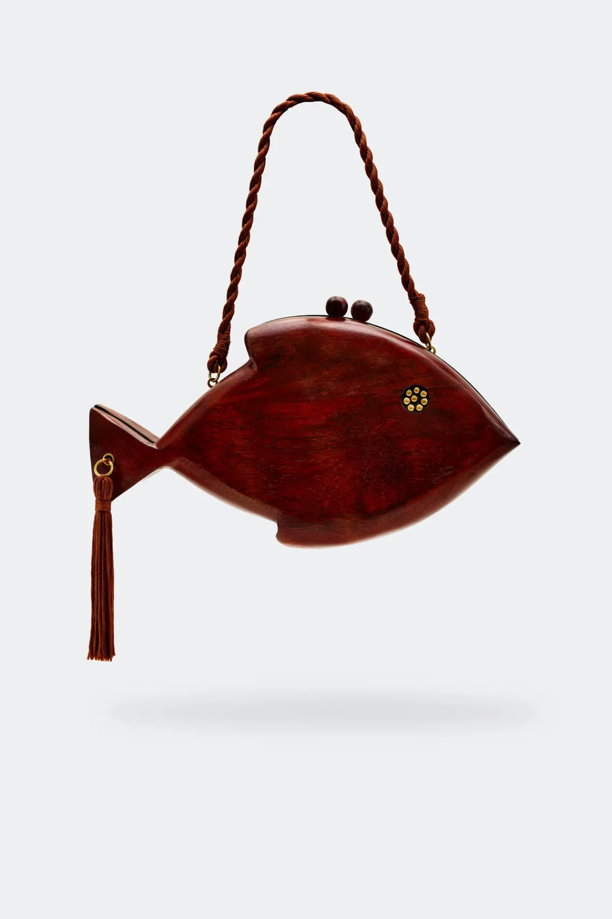 Best SIMON MILLER Carvedcarved wooden fish clutch