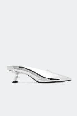Hot SIMON MILLER Chromechrome pointed gala mule