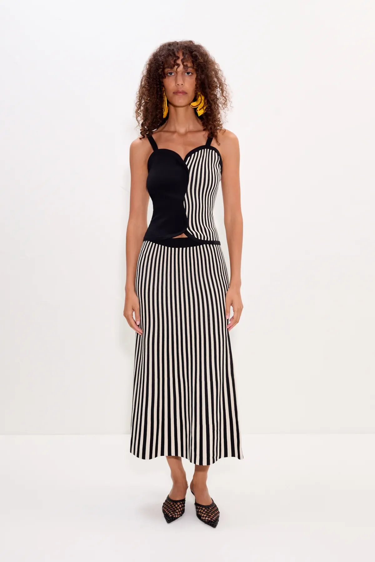 Outlet SIMON MILLER Clancyclancy knit maxi skirt