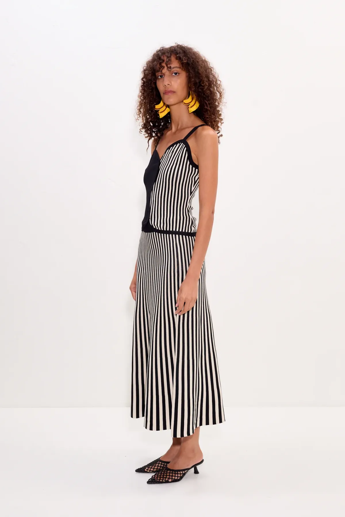 Outlet SIMON MILLER Clancyclancy knit maxi skirt