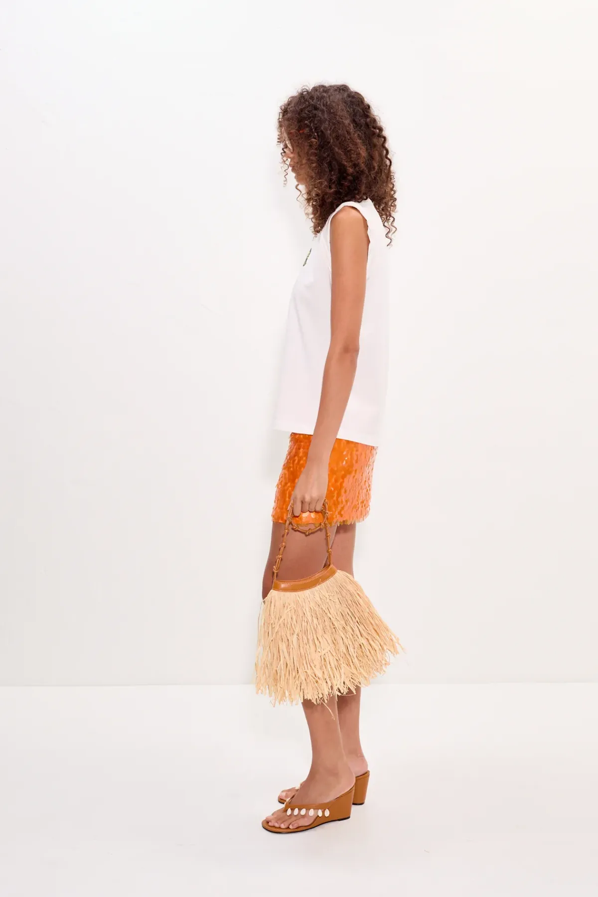 Sale SIMON MILLER Dizzydizzy sequin skirt