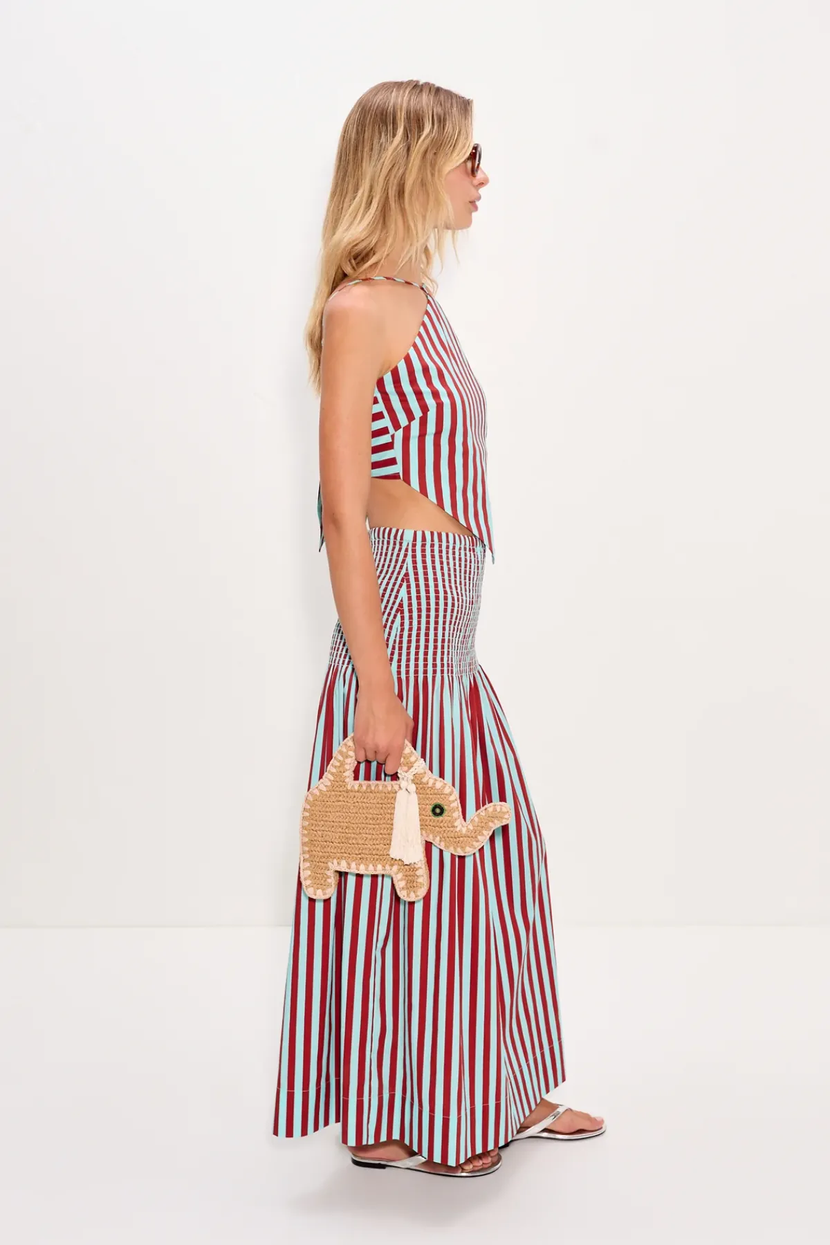 New SIMON MILLER Florflor poplin skirt