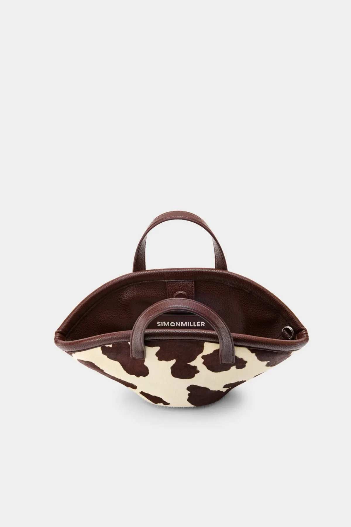 New SIMON MILLER Haircalfhaircalf mini mercado tote