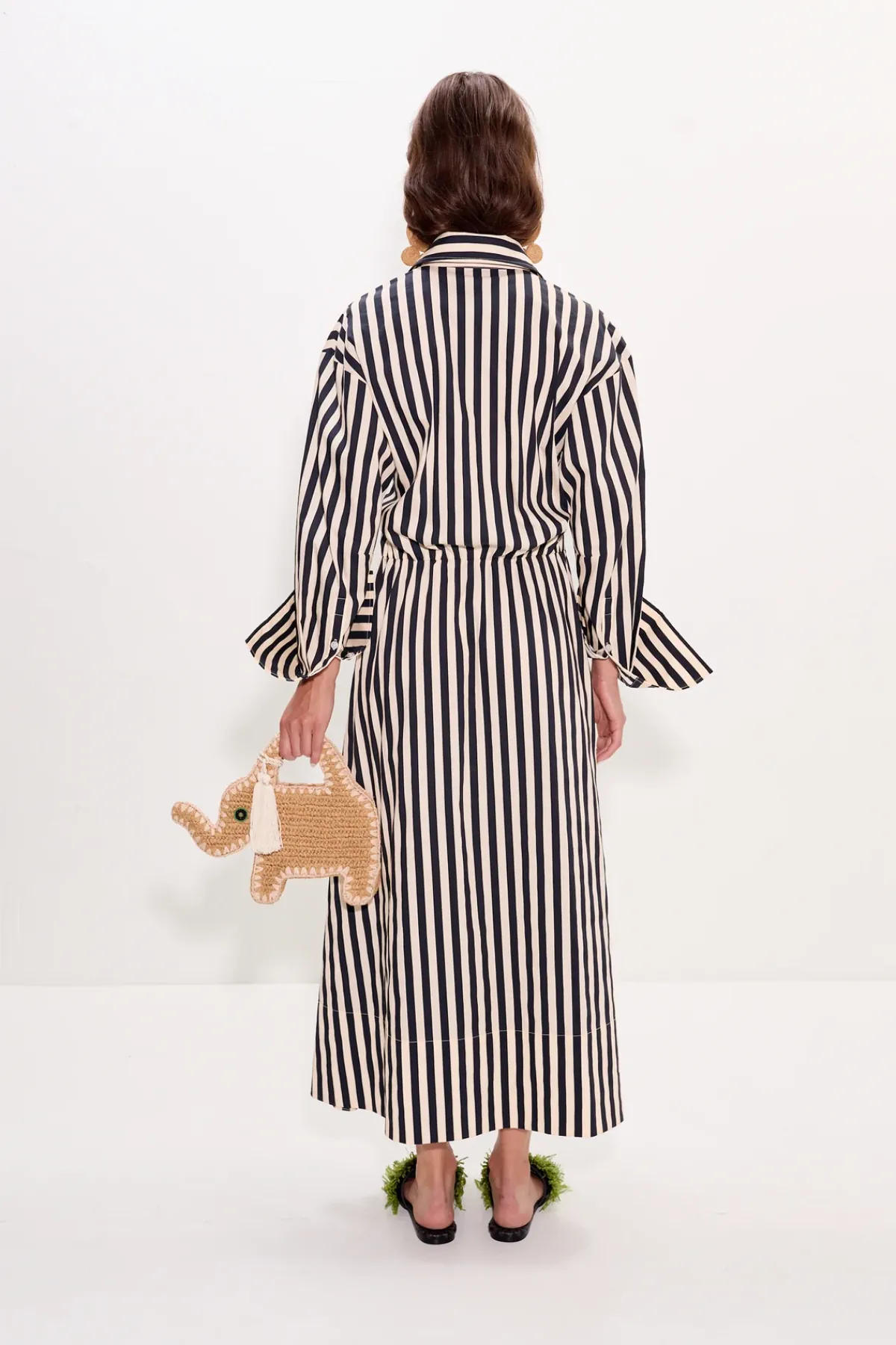 Clearance SIMON MILLER Innainna poplin maxi dress