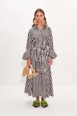 Clearance SIMON MILLER Innainna poplin maxi dress