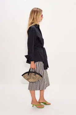 Hot SIMON MILLER Innainna poplin top