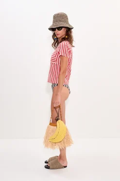 New SIMON MILLER Kinikini striped tee