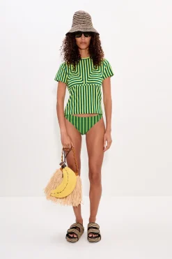 Hot SIMON MILLER Kinikini striped tee