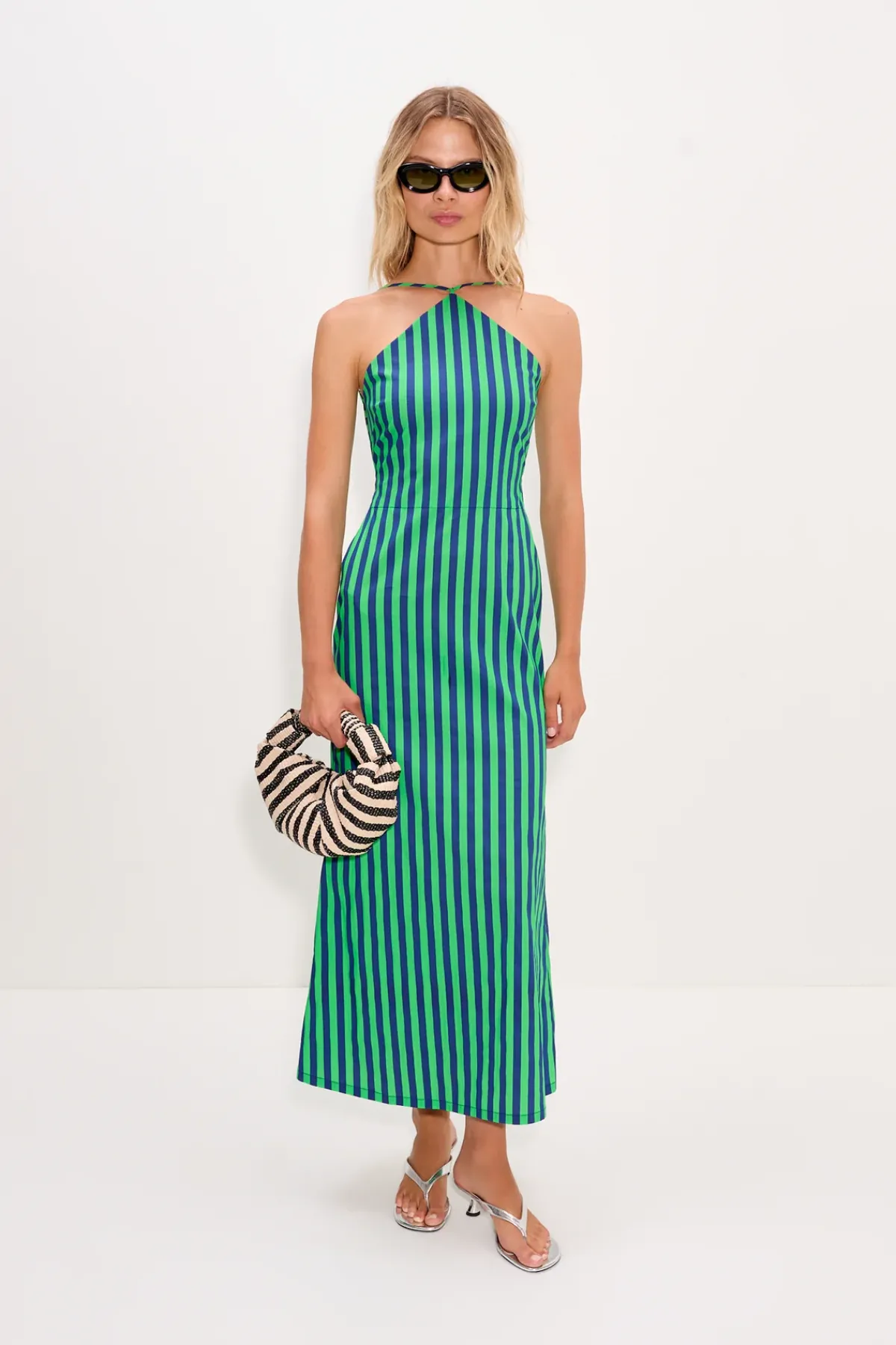 SIMON MILLER Kitkit poplin dress