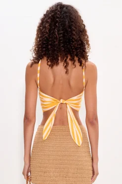 Online SIMON MILLER Kitkit poplin tie top