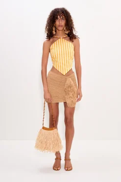 Online SIMON MILLER Kitkit poplin tie top
