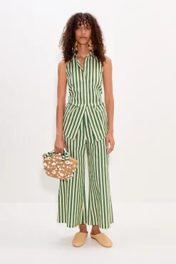 Online SIMON MILLER Lochloch sleeveless poplin button up