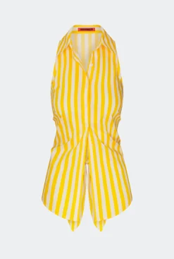 Discount SIMON MILLER Lochloch sleeveless poplin button up