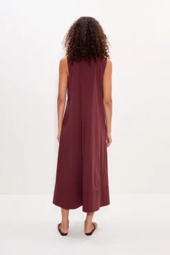 Online SIMON MILLER Marmar crochet poplin dress