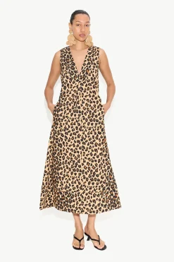 SIMON MILLER Marmar poplin dress