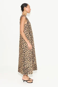SIMON MILLER Marmar poplin dress