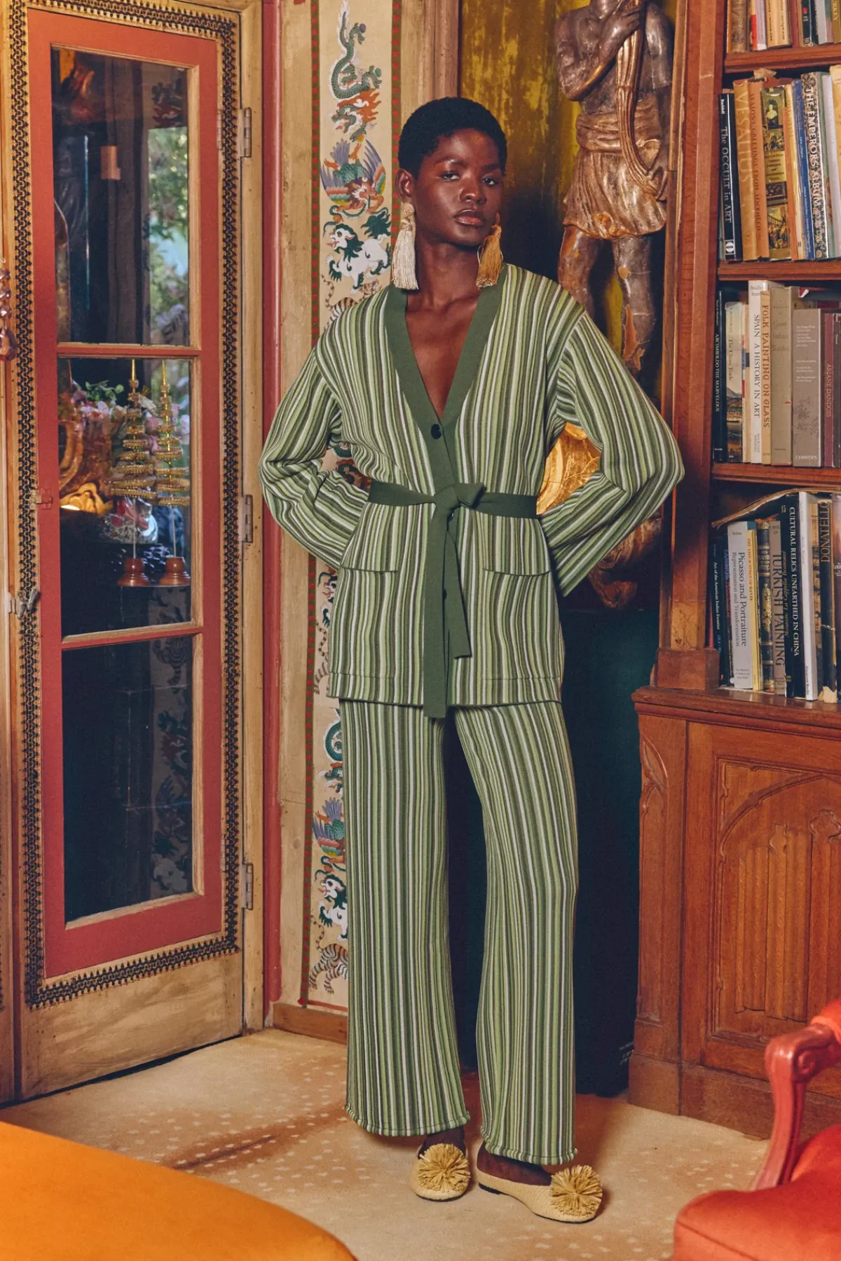 Online SIMON MILLER Maxmax belted knit cardigan