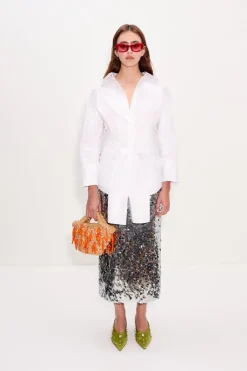 New SIMON MILLER Miamia sequin skirt