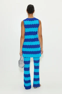 New SIMON MILLER Mojimoji knit mini dress