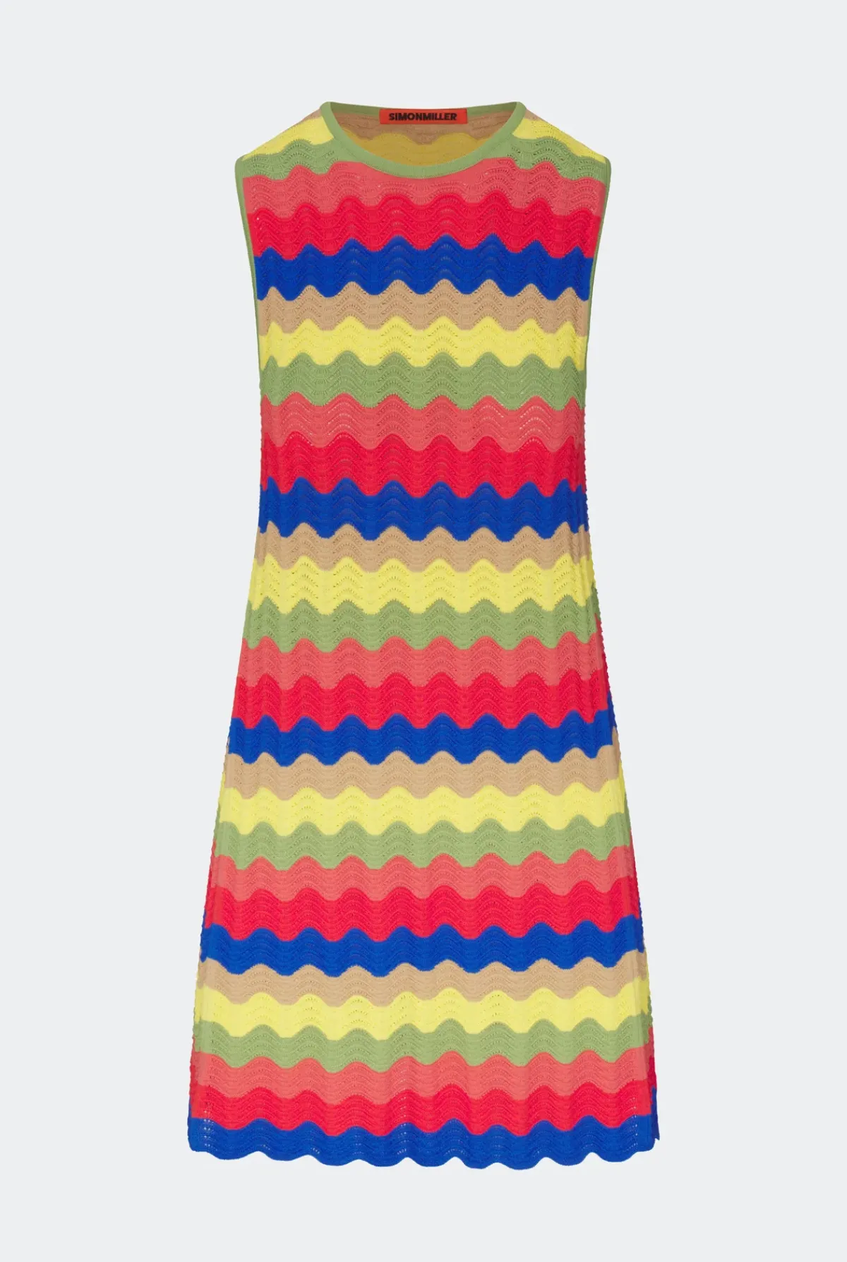 Online SIMON MILLER Mojimoji wave mini dress