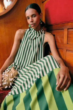 SIMON MILLER Monamona crepe dress