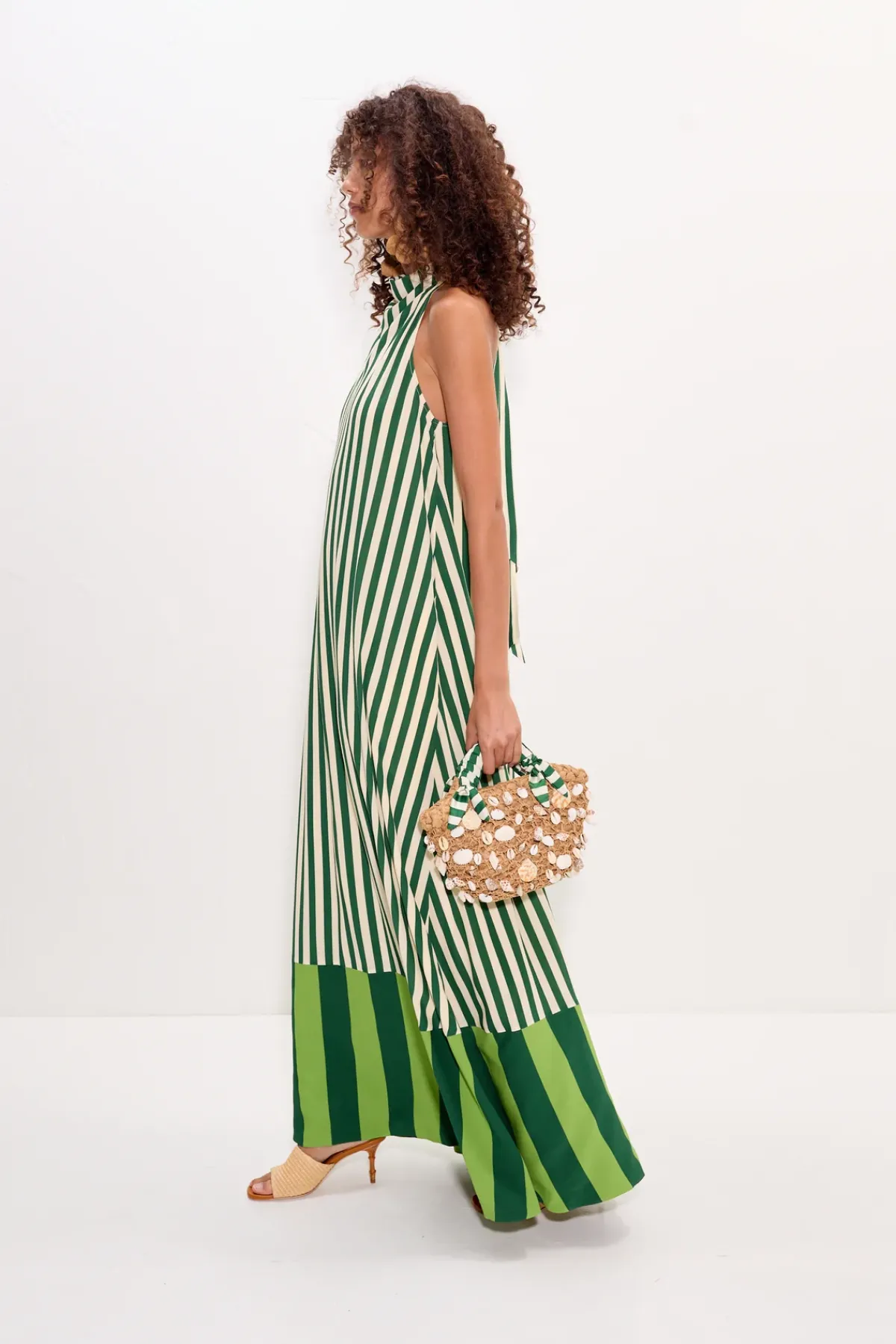 SIMON MILLER Monamona crepe dress