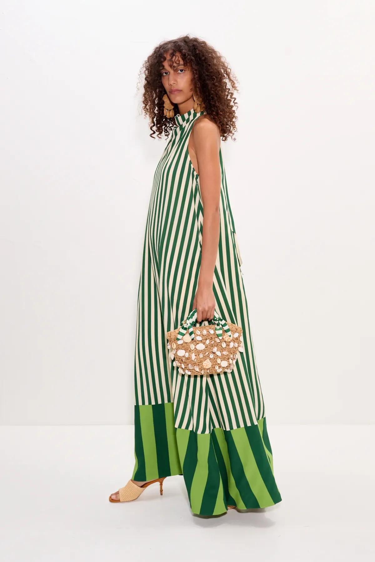 SIMON MILLER Monamona crepe dress