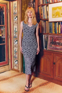 New SIMON MILLER Muromuro crochet dress