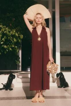 Best SIMON MILLER Navanava poplin midi dress