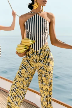 Clearance SIMON MILLER Piapia poplin pant