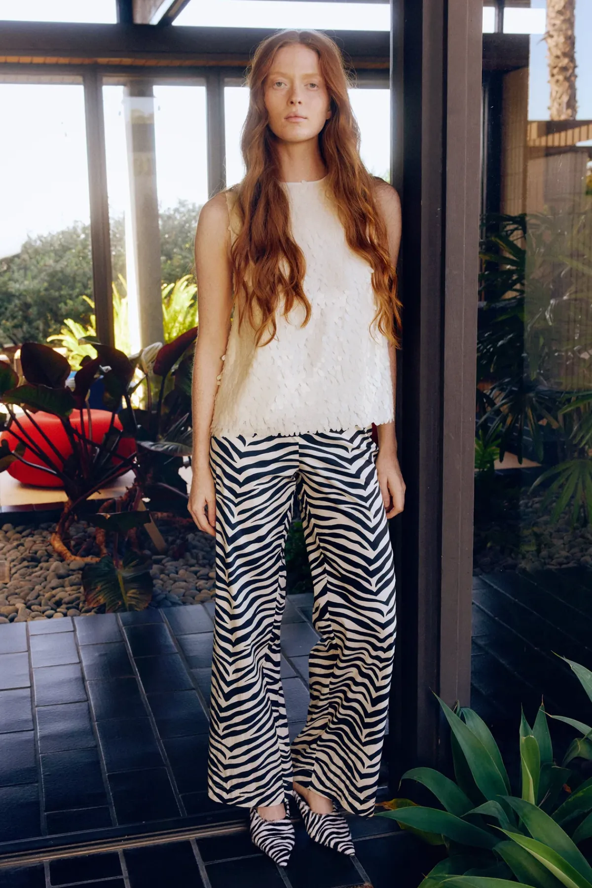 Hot SIMON MILLER Piapia poplin pant