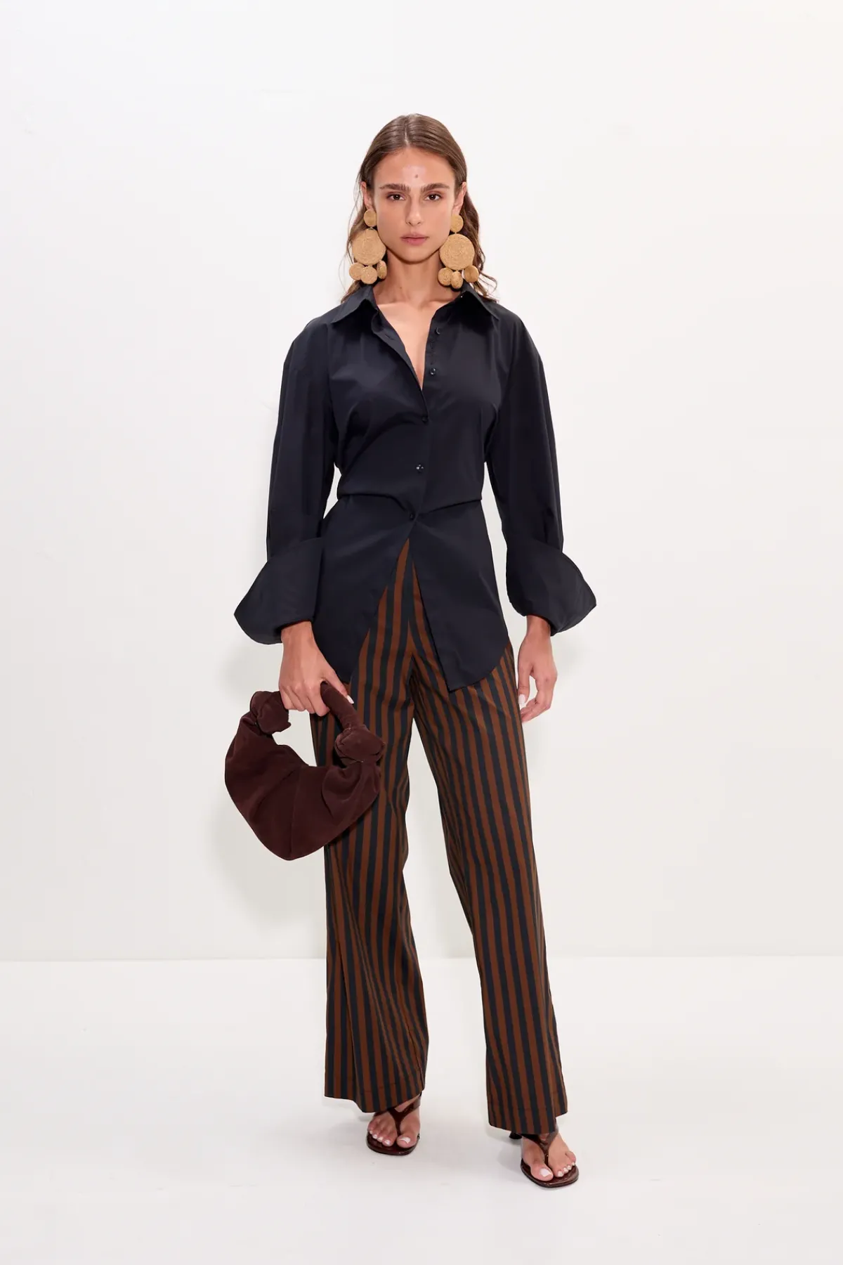 Hot SIMON MILLER Piapia poplin pant