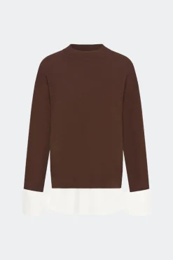 Discount SIMON MILLER Pippip poplin combo sweater