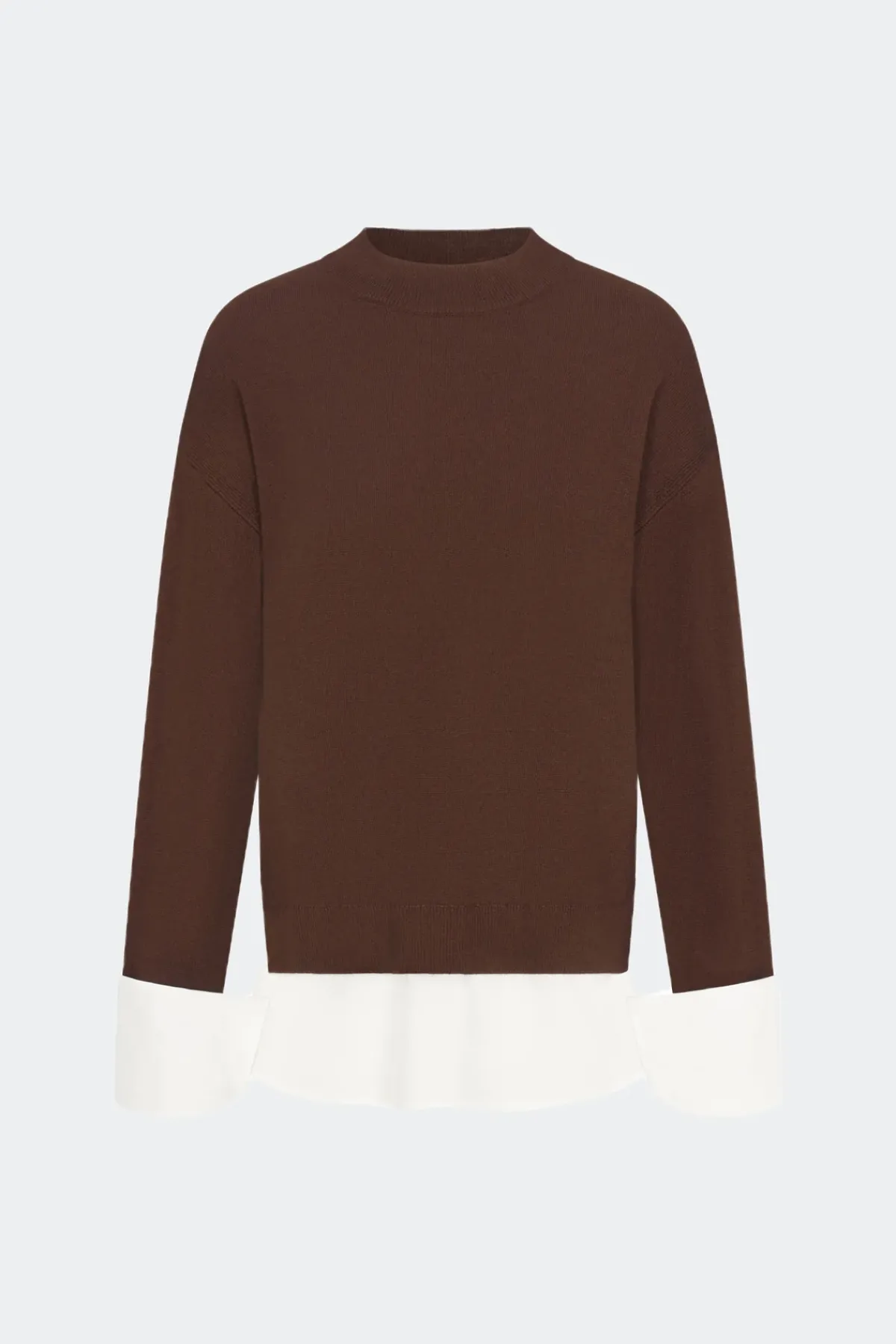 Discount SIMON MILLER Pippip poplin combo sweater
