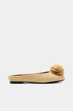 Clearance SIMON MILLER Pompom pom riad mule