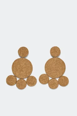 Online SIMON MILLER Raffiaraffia deco earring