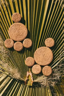 Online SIMON MILLER Raffiaraffia deco earring
