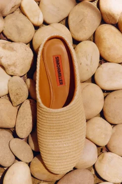 Hot SIMON MILLER Raffiaraffia riad slipper