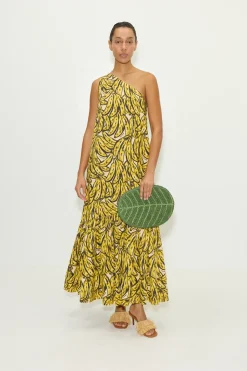 Outlet SIMON MILLER Rearea poplin maxi dress