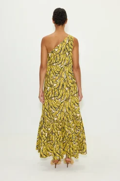 Outlet SIMON MILLER Rearea poplin maxi dress