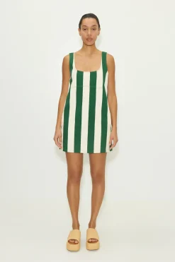 Sale SIMON MILLER Saharasahara striped denim dress